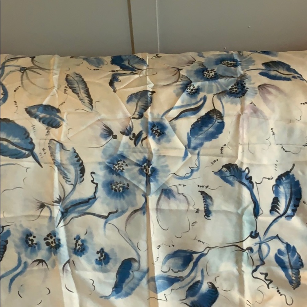 Pure silk vintage scarf